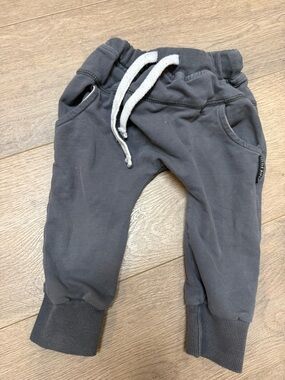 Little Bipsy Charcoal Gray Drawstring Joggers